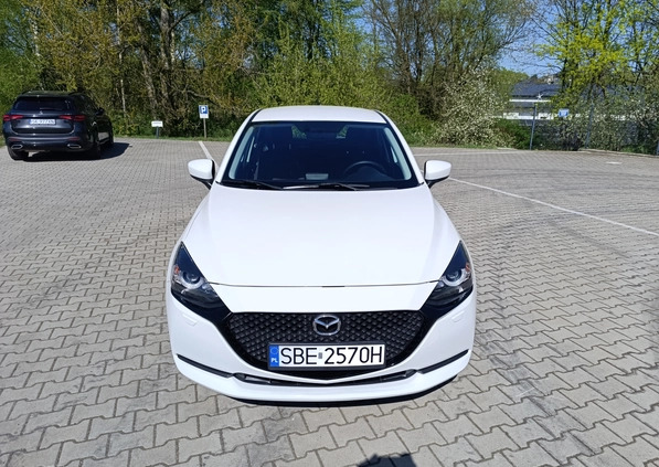 Mazda 2 cena 46999 przebieg: 136000, rok produkcji 2020 z Zakliczyn małe 92